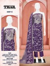 Thar 3487 A To D Pure Cotton Print With Embroidery Thread Work Dress Material Wholesale Online